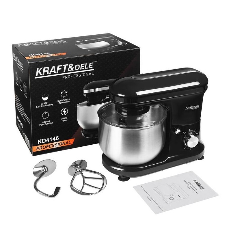 Mikser planetarny max. 2500W / 5L KD4146