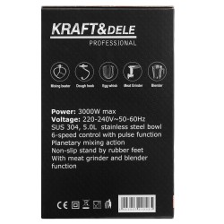 Robot kuchenny planetarny max 3000W / 5L KD4147
