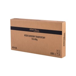 WÓZEK OGRODOWY TRANSPORTOWY 125L 400KG KD3126