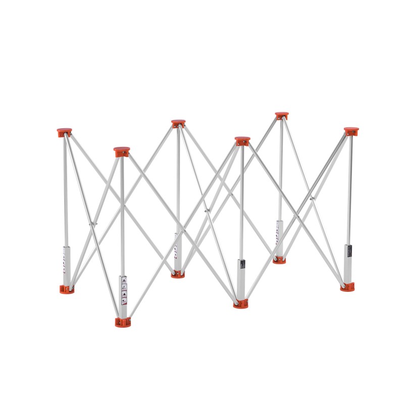 STÓŁ GLAZURNICZY 6 NÓG 115x60x75cm KD11979