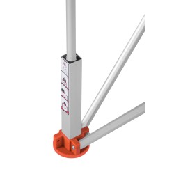 STÓŁ GLAZURNICZY 6 NÓG 115x60x75cm KD11979