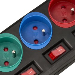 PRZEDŁUŻACZ 5M 5 GNIAZD KD4002-CZ