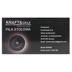 ŚCIERNICA DO CZYSZCZENIA PIAST 1/2" 150MM KD5983