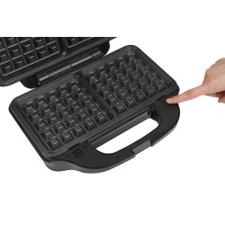 Opiekacz elektryczny z wymiennymi wkładami 1500W KD4133