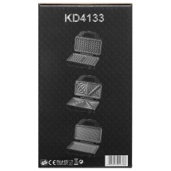 Opiekacz elektryczny z wymiennymi wkładami 1500W KD4133