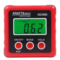 KĄTOMIERZ CYFROWY ELEKTRONICZNY Z MAGNESEM KD3560