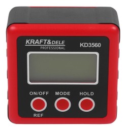 KĄTOMIERZ CYFROWY ELEKTRONICZNY Z MAGNESEM KD3560