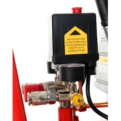 KOMPRESOR 50L + ZESTAW PNEUMATYCZNY KD401 K3