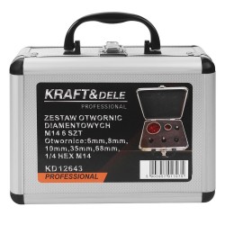 ZEST. OTWORNIC DIAMENTOWYCH 6EL. 6-68mm M14 KD12643