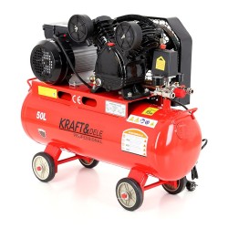 Kompresor olejowy 50L 2,8kW / 8bar 2 Tłoki KD403