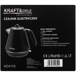 Czajnik Elektryczny 2200W 1,7L KD4152
