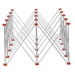 Stół glazurniczy 15 nóg 221x115x75cm KD11982