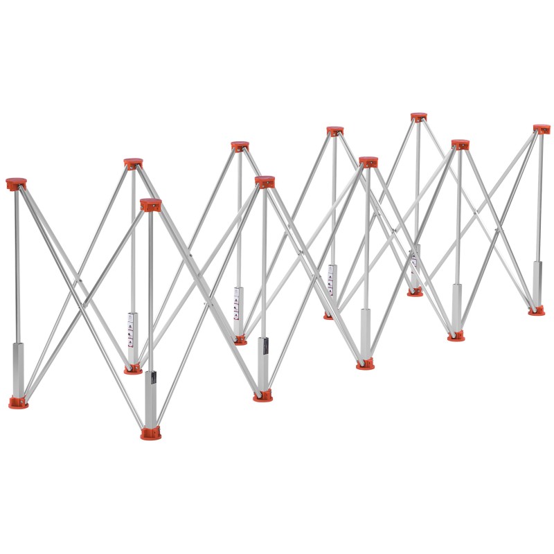 Stół glazurniczy 10 nóg 222x60x75cm KD11981