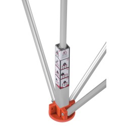 Stół glazurniczy 10 nóg 222x60x75cm KD11981