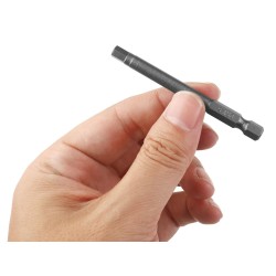 Zestaw bitów długich udarowych do wkrętarki 75mm + uchwyt 50el. KD11865