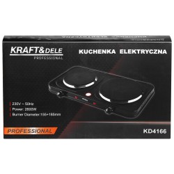 Kuchenka elektryczna 2600W 155+185mm KD4166