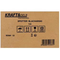 Spotter Blacharski z wózkiem + akcesoria KD5997