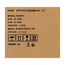 Spotter Blacharski z wózkiem + akcesoria KD5997