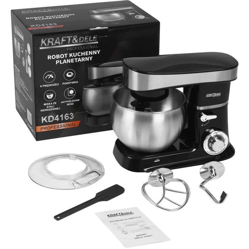 MIKSER PLANETARNY 6L 2500W KD4163