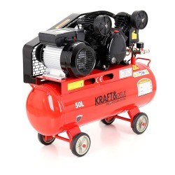 Kompresor olejowy 50L 2,8kW / 8bar 2 Tłoki KD403