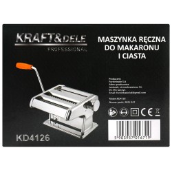 Maszynka ręczna do makaronu i ciasta KD4126