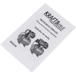 HYDROFOR 1200W 3600L/H ZBIORNIK 24L KD5230