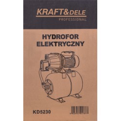 HYDROFOR 1200W 3600L/H ZBIORNIK 24L KD5230