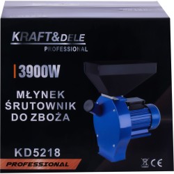 MŁYNEK/ŚRUTOWNIK DO ZBOŻA 3900W KD5218