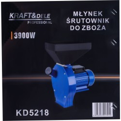 MŁYNEK/ŚRUTOWNIK DO ZBOŻA 3900W KD5218