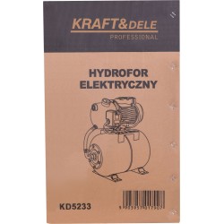 HYDROFOR 1300W 6000L/H ZBIORNIK 50L KD5233
