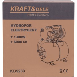 HYDROFOR 1300W 6000L/H ZBIORNIK 50L KD5233