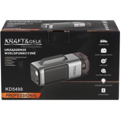 URZĄDZENIE WIELOFUNKCYJNE ODKURZACZ / JUMP-STARTER / POMPKA / DMUCHAWA / LATARKA / POWERBANK KD5498