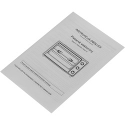 KUCHENKA ELEKTRYCZNA 30L 1650W FUNKCJA ROŻNA+AKCESORIA KD4111