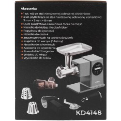 MASZYNKA DO MIELENIA MIĘSA 4KG/MIN 2500W KD4148