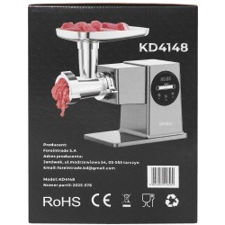MASZYNKA DO MIELENIA MIĘSA 4KG/MIN 2500W KD4148