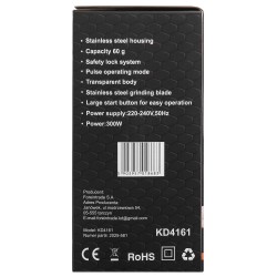 MŁYNEK DO KAWY 60G 300W KD4161