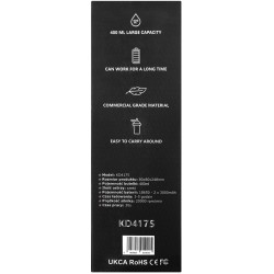 Blender akumulatorowy USB-C 400ml / 2x3000mAh KD4175