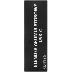 Blender akumulatorowy USB-C 400ml / 2x3000mAh KD4175