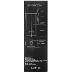 Blender akumulatorowy USB-C 400ml / 2x3000mAh KD4174