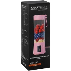 Blender akumulatorowy USB-C 400ml / 2x3000mAh KD4173