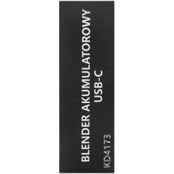 Blender akumulatorowy USB-C 400ml / 2x3000mAh KD4173