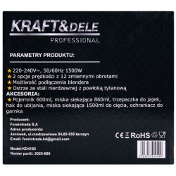 Blender 1500W + akcesoria KD4182