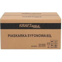PIASKARKA SYFONOWA 80L + AKCESORIA KD5855