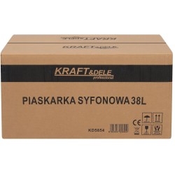 PIASKARKA SYFONOWA 38L + AKCESORIA KD5854