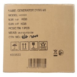 Generator dymu do sprawdzania szczelności układów 12V 18l/min 30ml KD3522