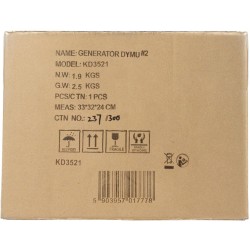 Generator dymu do sprawdzania szczelności układów 12V 9l/min 30ml KD3521