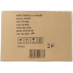 Generator dymu do sprawdzania szczelności układów 12V 9l/min 30ml KD3520