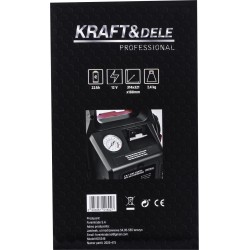 JUMP-STARTER 4w1 1200/600A 22Ah 12V + OŚWIETLENIE + KOMPRESOR KD5346