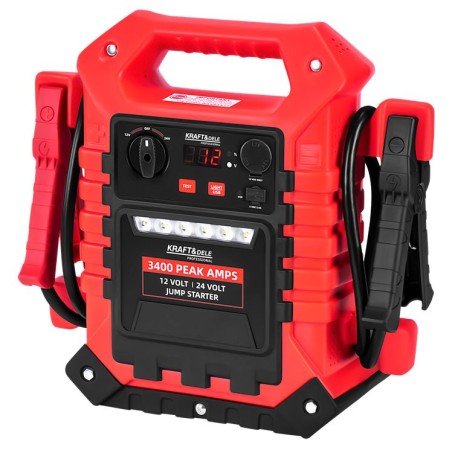 JUMP-STARTER 3400/1400A 12/24V+OŚWIETLENIE KD5345