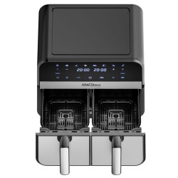 FRYTKOWNICA BEZTŁUSZCZOWA AIRFRYER 9L 2500W DWIE KOMORY +LCD KD4180